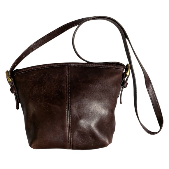 Coach Handbags - Vintage Coach MacDougal Bag Crossbody Brown Leather Purse Luxury B8C B4107
